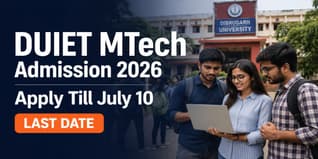 Dibrugarh University MTech 2026 Counselling on July 24 at dibru.ac.in; Check Last Date to Apply